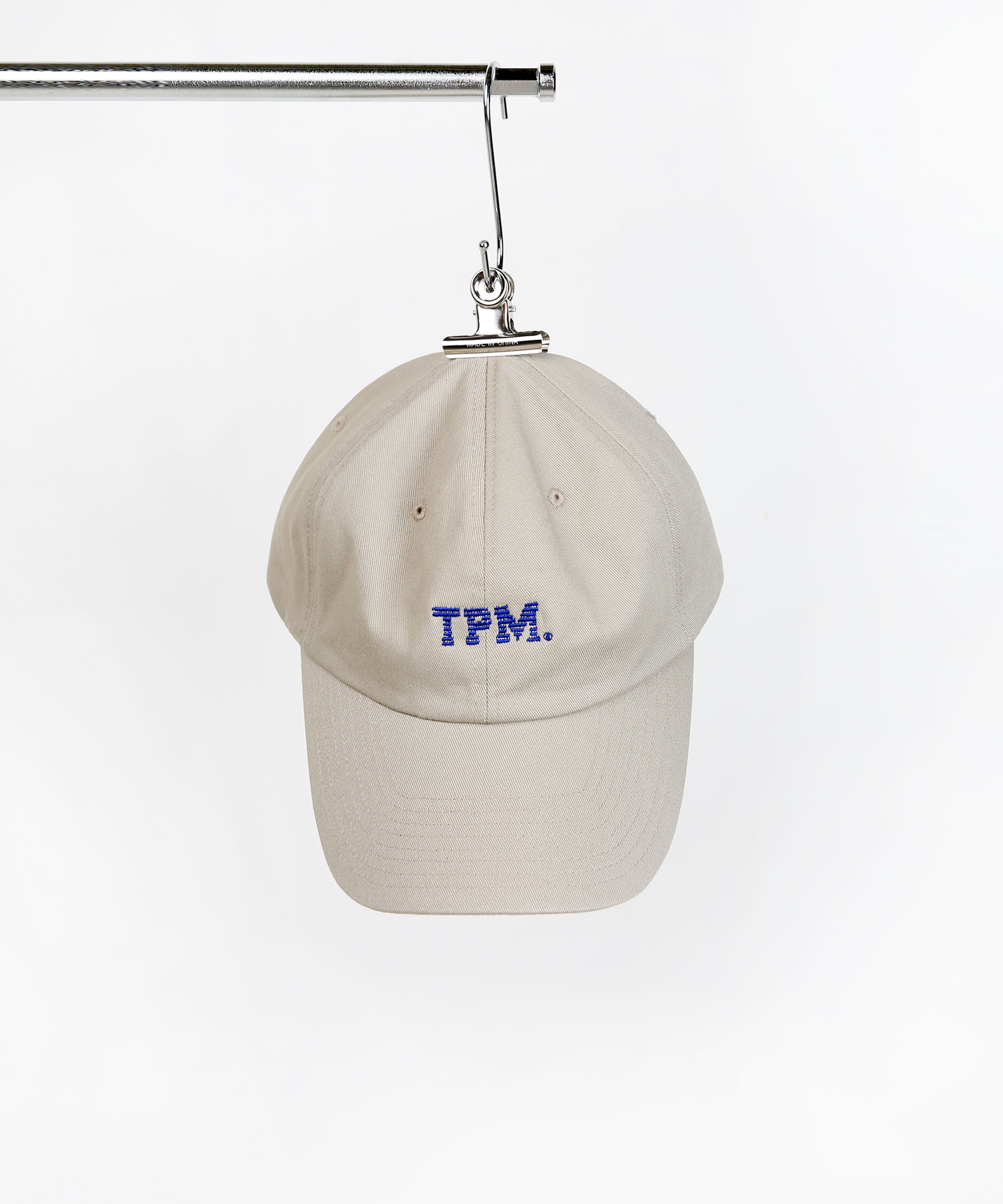 90’S IBM PARODY LOGO BALL CAP BEIGE