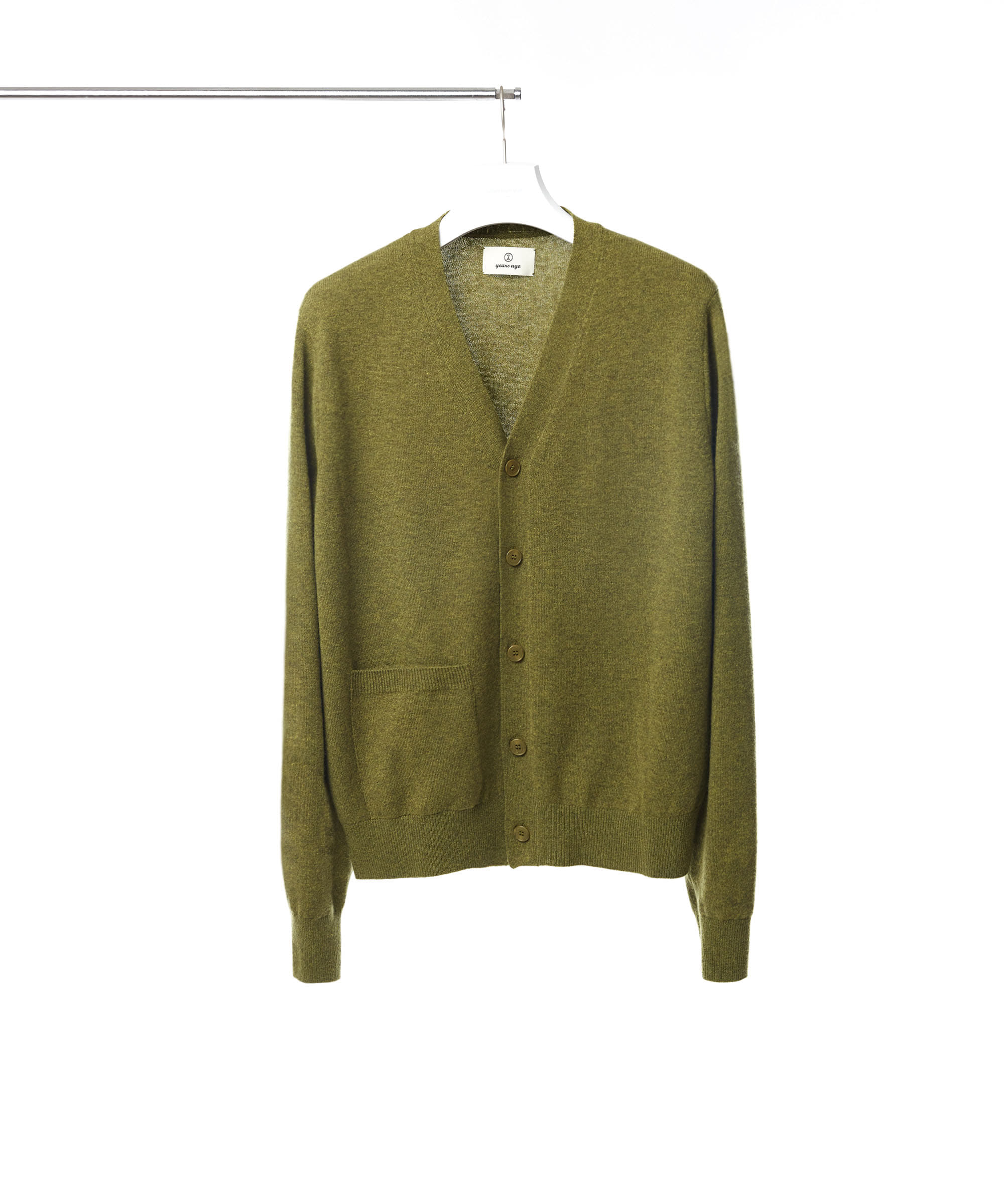 OLIVE ROVER WOOL CARDIGAN 02