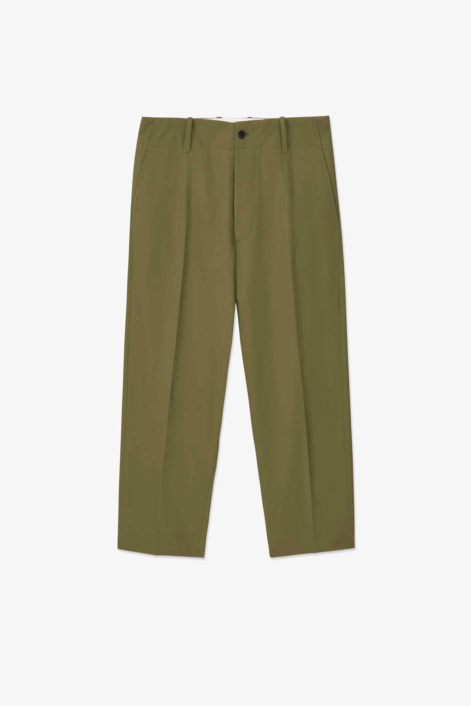 KHAKI COMFORT TAPERED SILICONE DIPING PANTS
