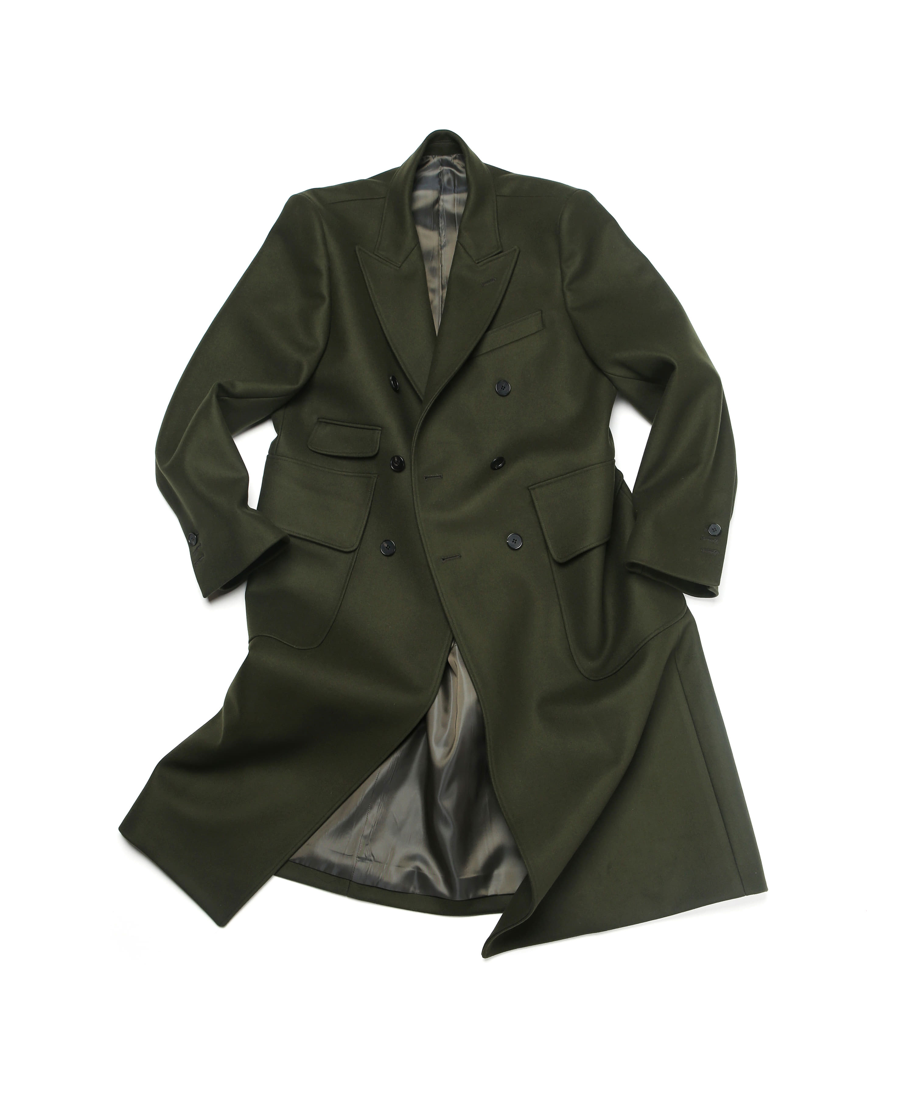 OLIVE DRAB TIMELEAP DOUBLE COAT 01-2