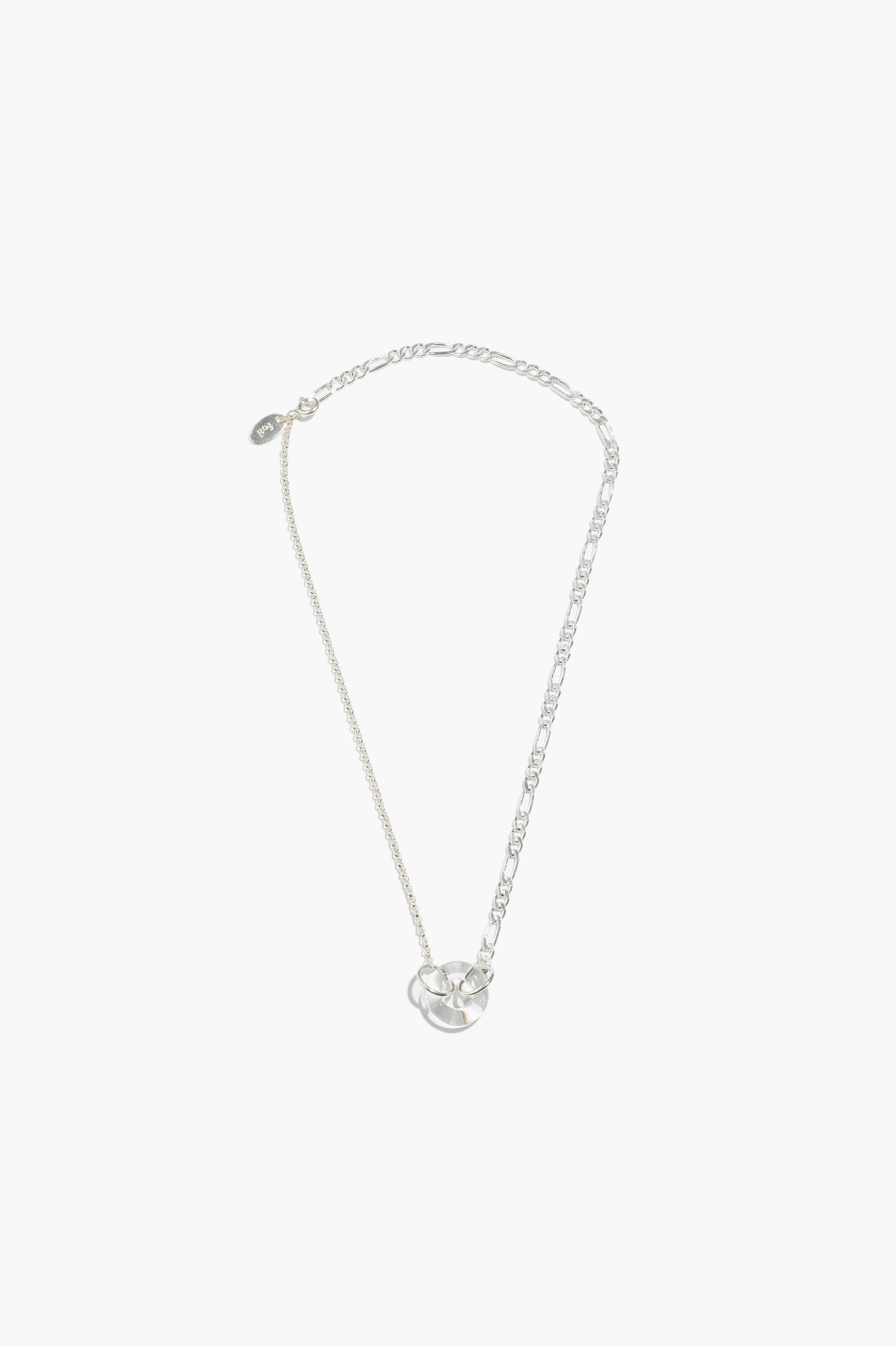 CLEAR MIX CHAIN NECKLACE