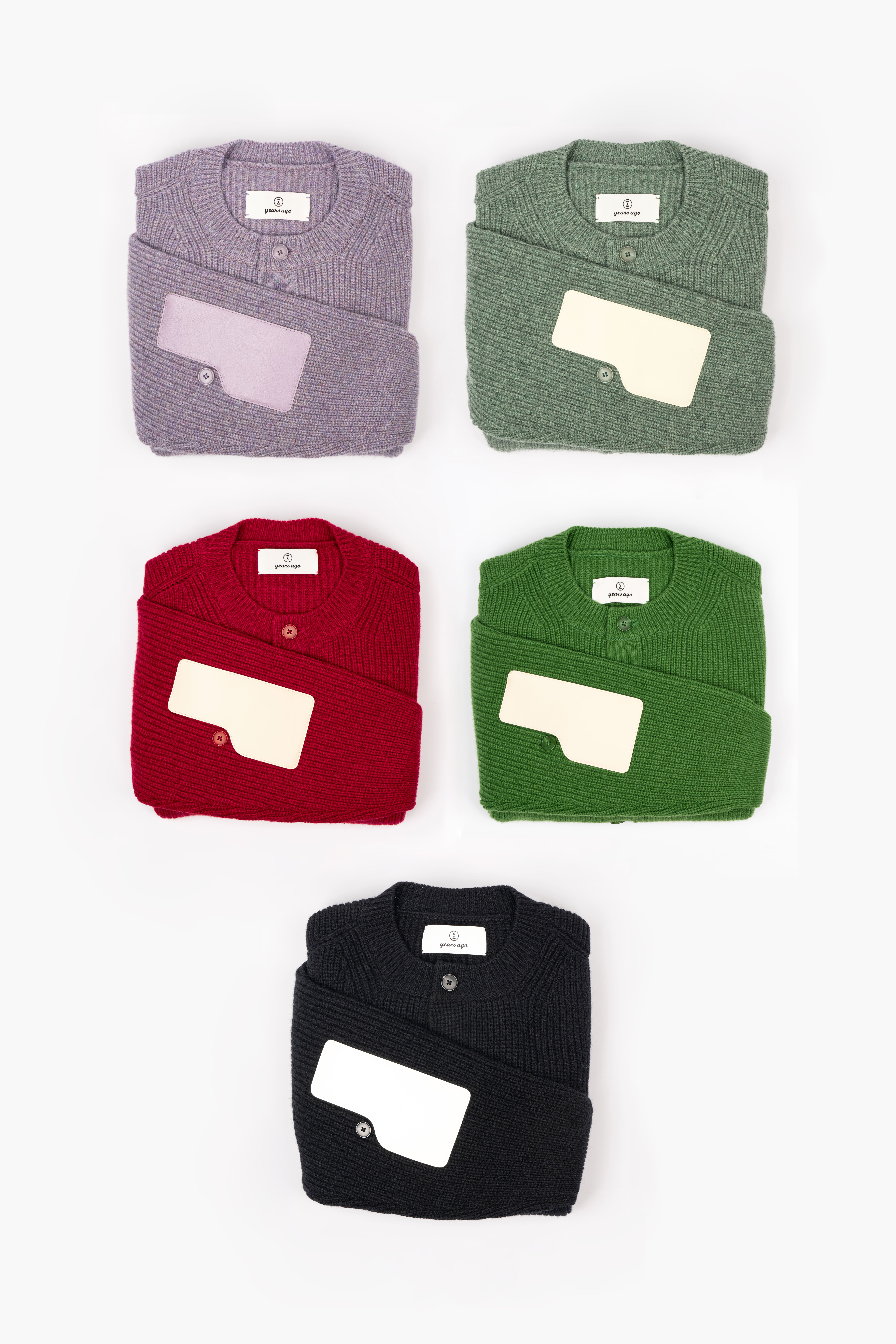 [KNIT PACK3] ROVER WOOL KNIT JACKET 02 (5 Colors)